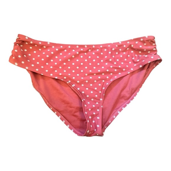 🔴$1SALE$ Time & Tru pink polka dot bikini - Picture 3 of 8
